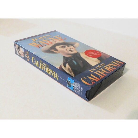In Old California John Wayne VHS 1942 Movie Digital Color Sealed - Picture 3 of 3